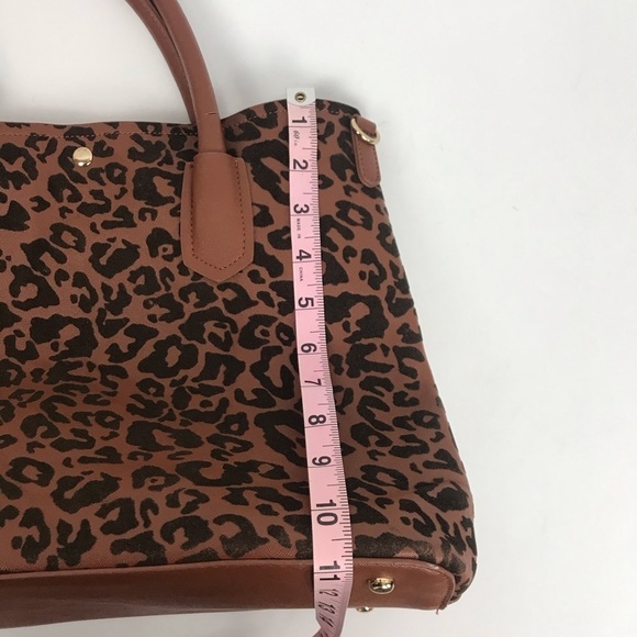 Ellie & Kate Brown Black Animal Print New With Tags Tote - Picture 13 of 15